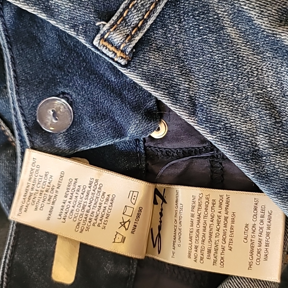 Seven 7 skinny tummyless 👖 jeans - Picture 6 of 10